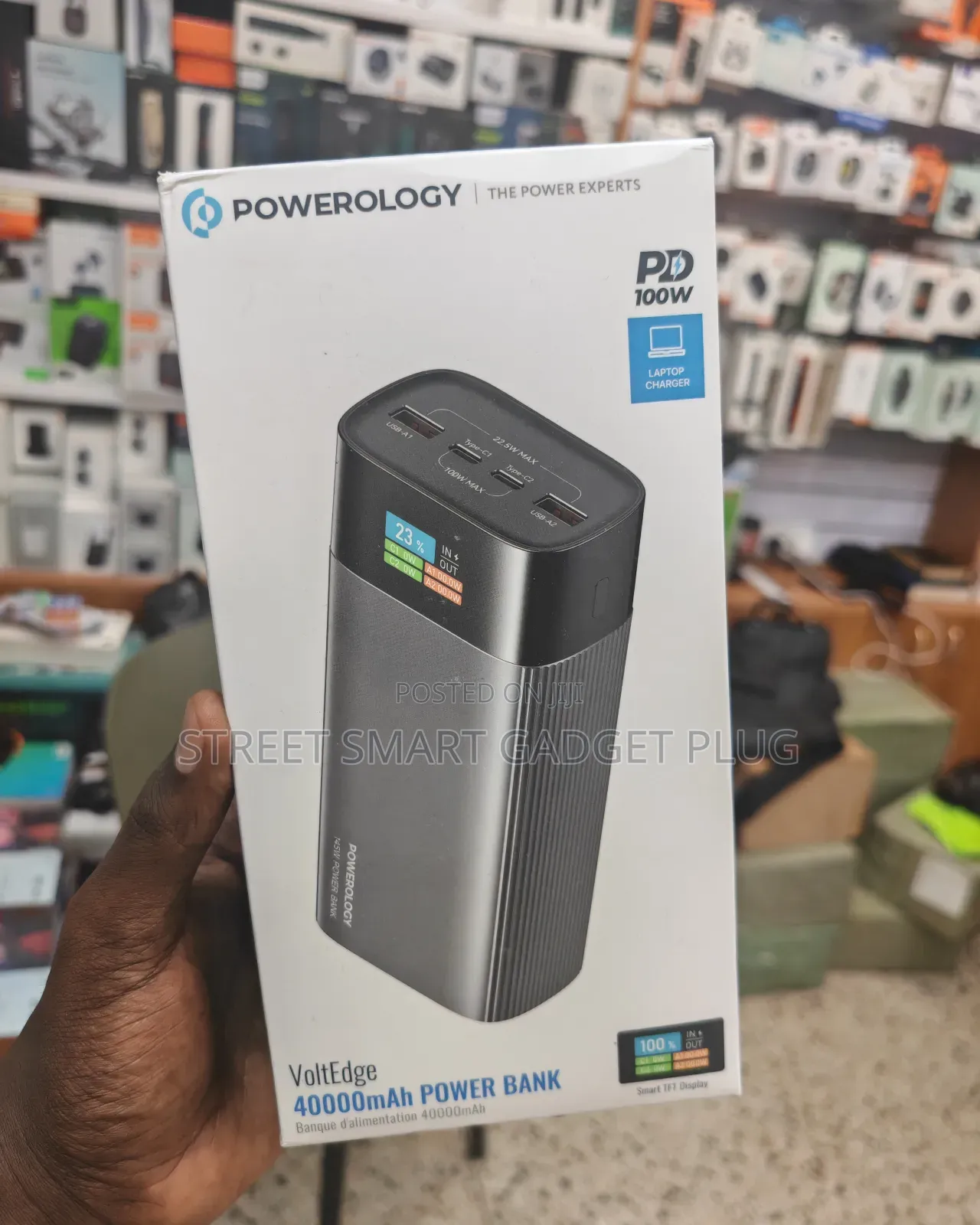 Powerology Volt Edge 40.000mah Power Bank