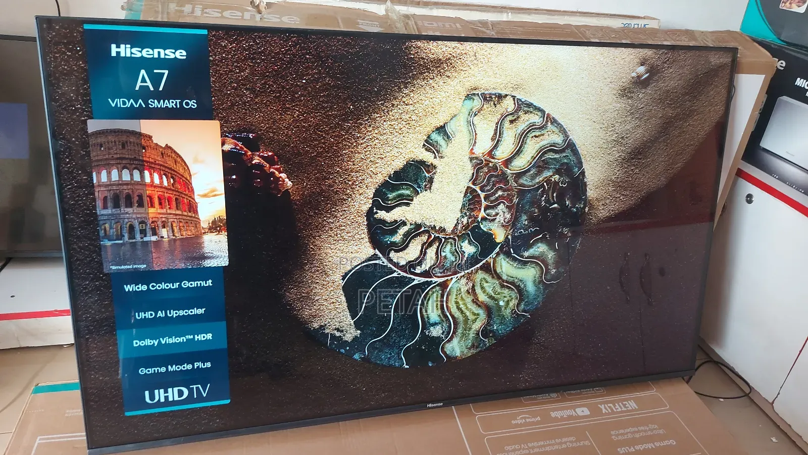 Hisense 55 Inches Slightly Used