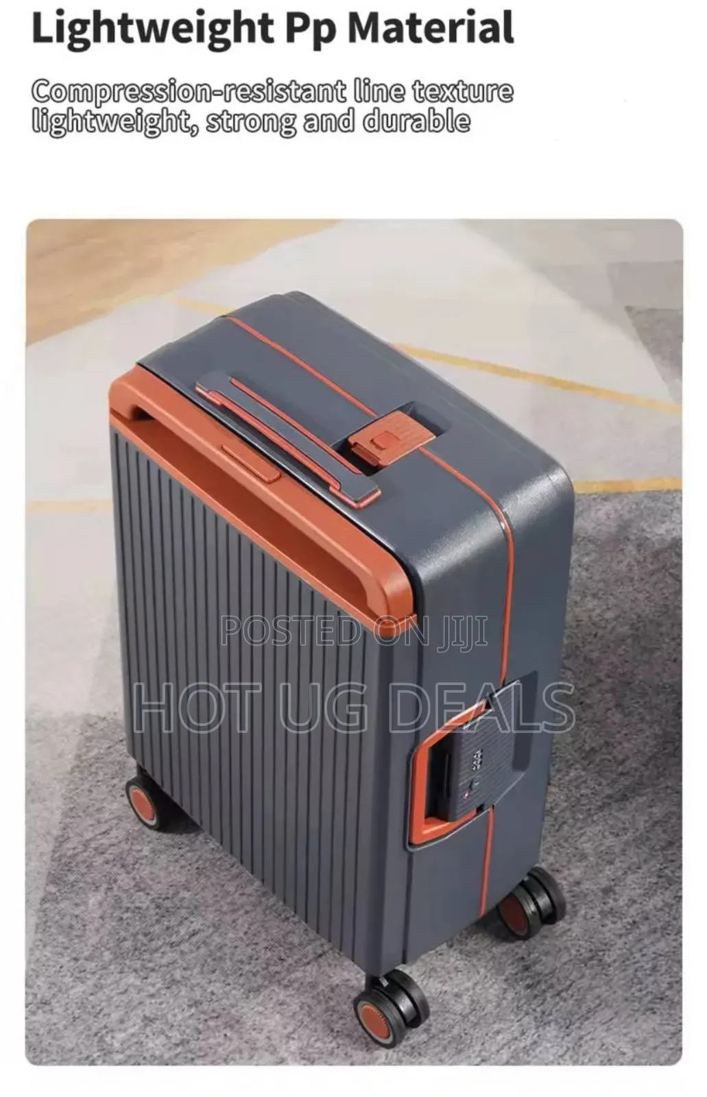 Medium Size Stylish Pc Suite Case Unisex Travel Suitcase Bag