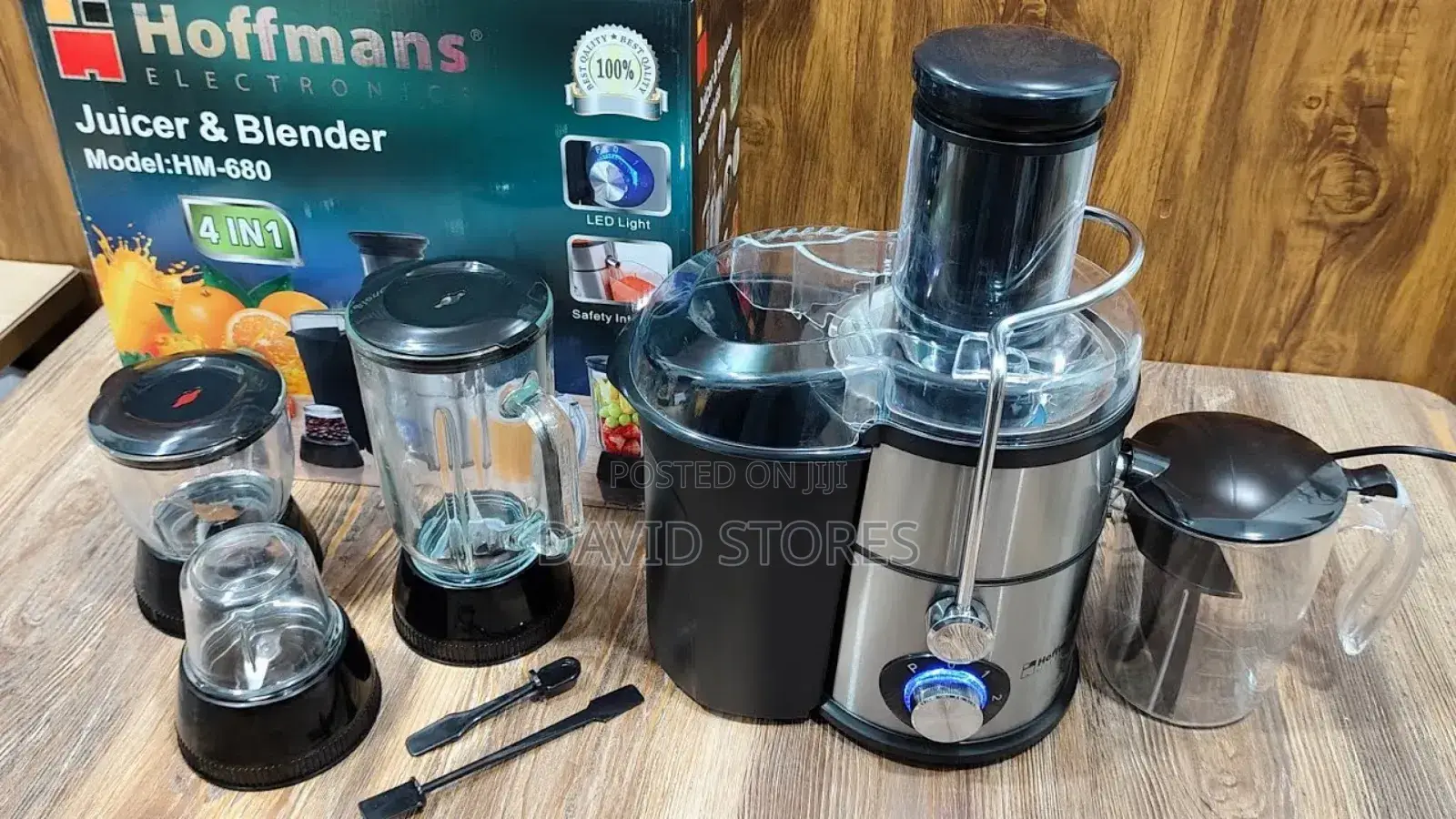 Hoffmans Hm-680 4-in-1 Juicer Blender – 1800w