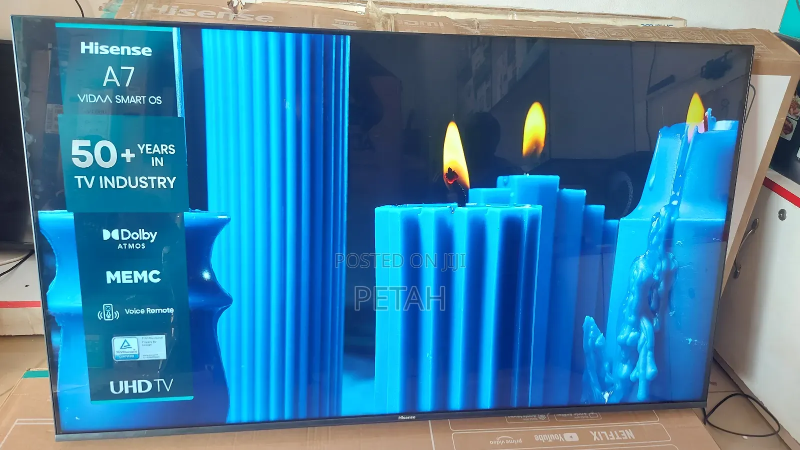 Used 55 Hisense Smart Uhd 