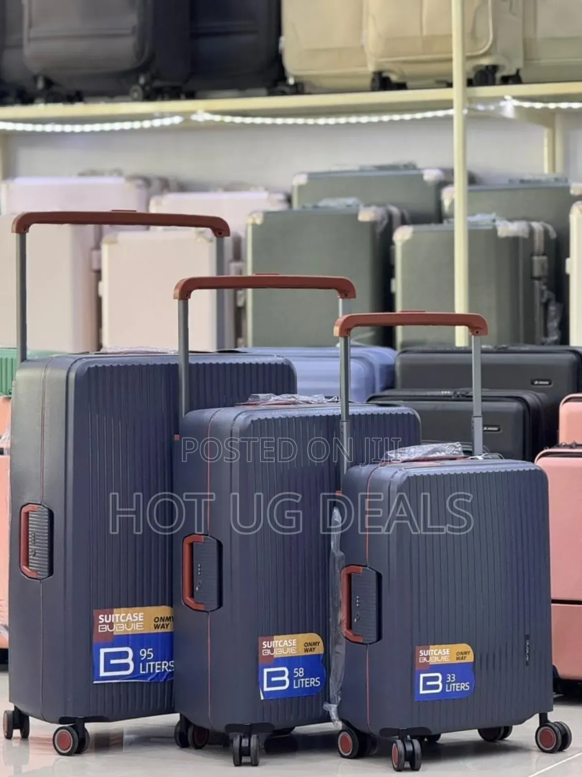 3pcs Set Of Hard-shell Luggage Or Suitcases
