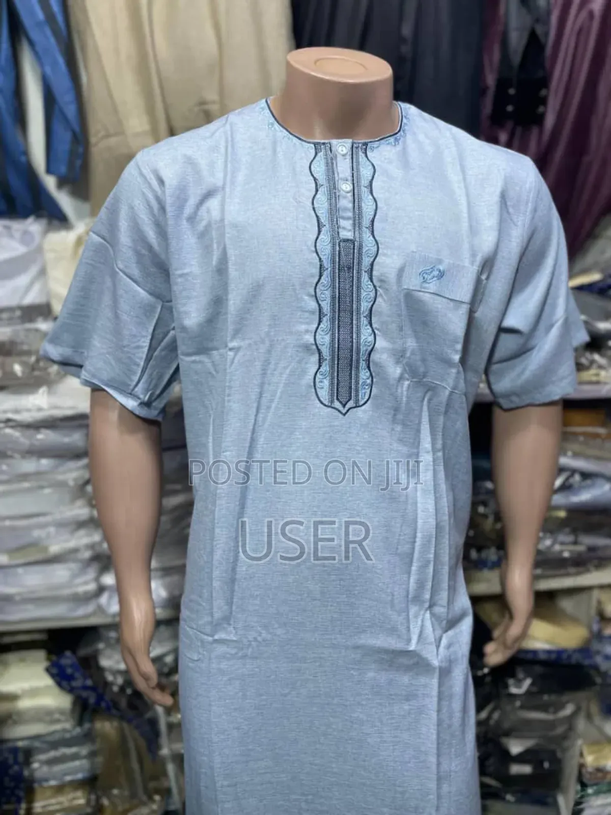 Short Sleeve Kanzu