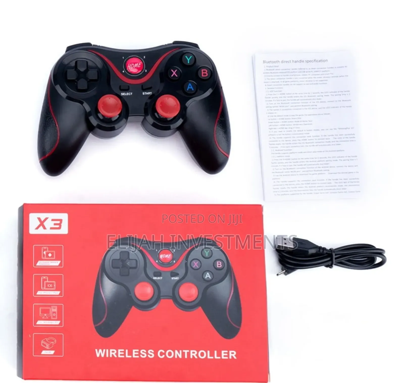 X3 Wireless Game Controller
