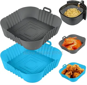 2 Pack of Square Air Fryer Silicone Liners
