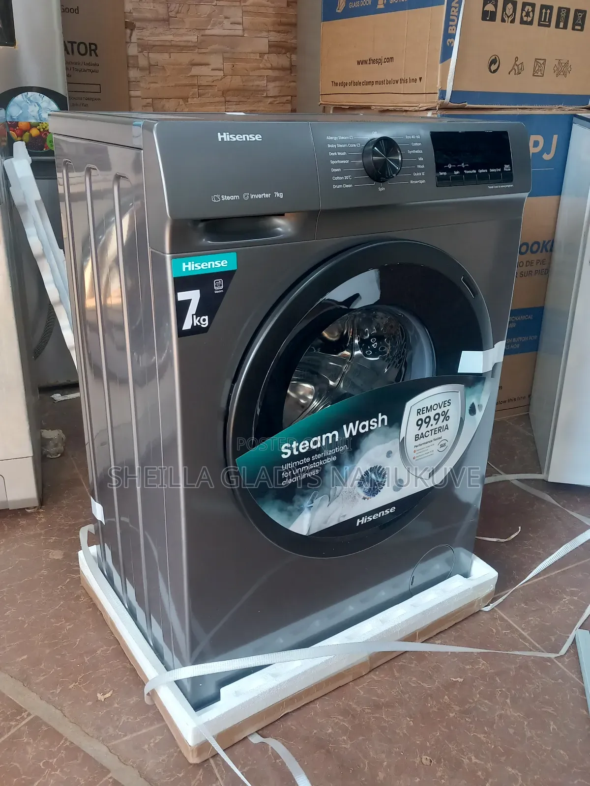 7kg Hisense Front Loader