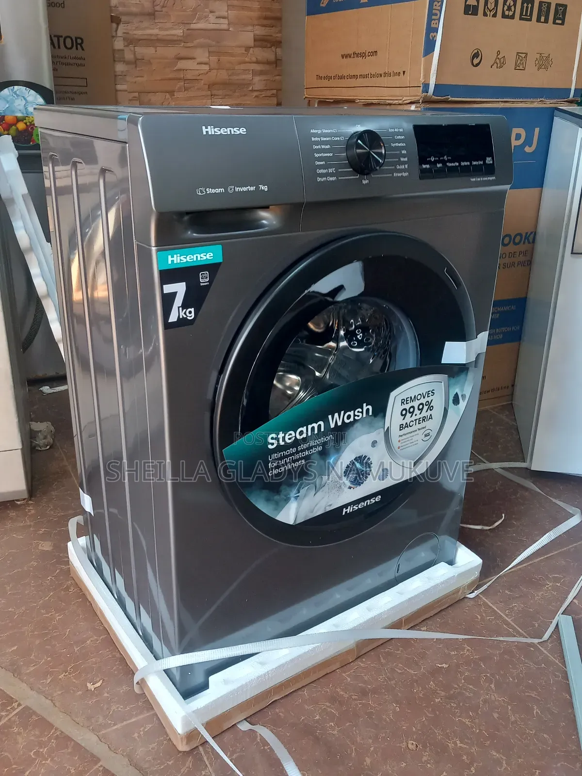 7kg Hisense Front Loader