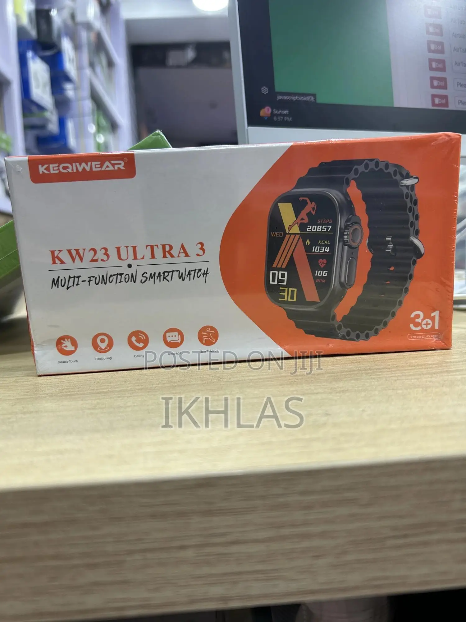 Kw 23 Uktra-3 Smartwatch