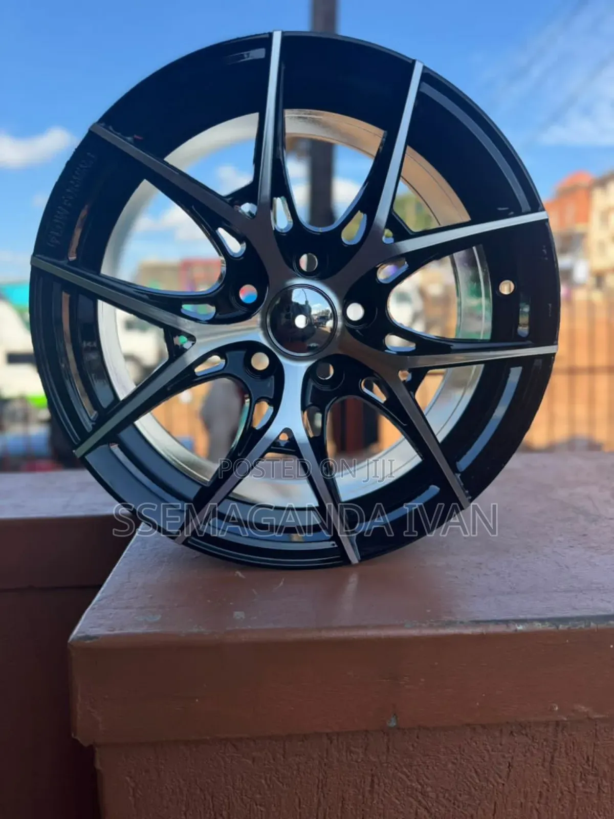 Toyota Premio Rim 15 Silver Black Rims