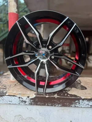 Premio Rim 15 5 Studs Red Black