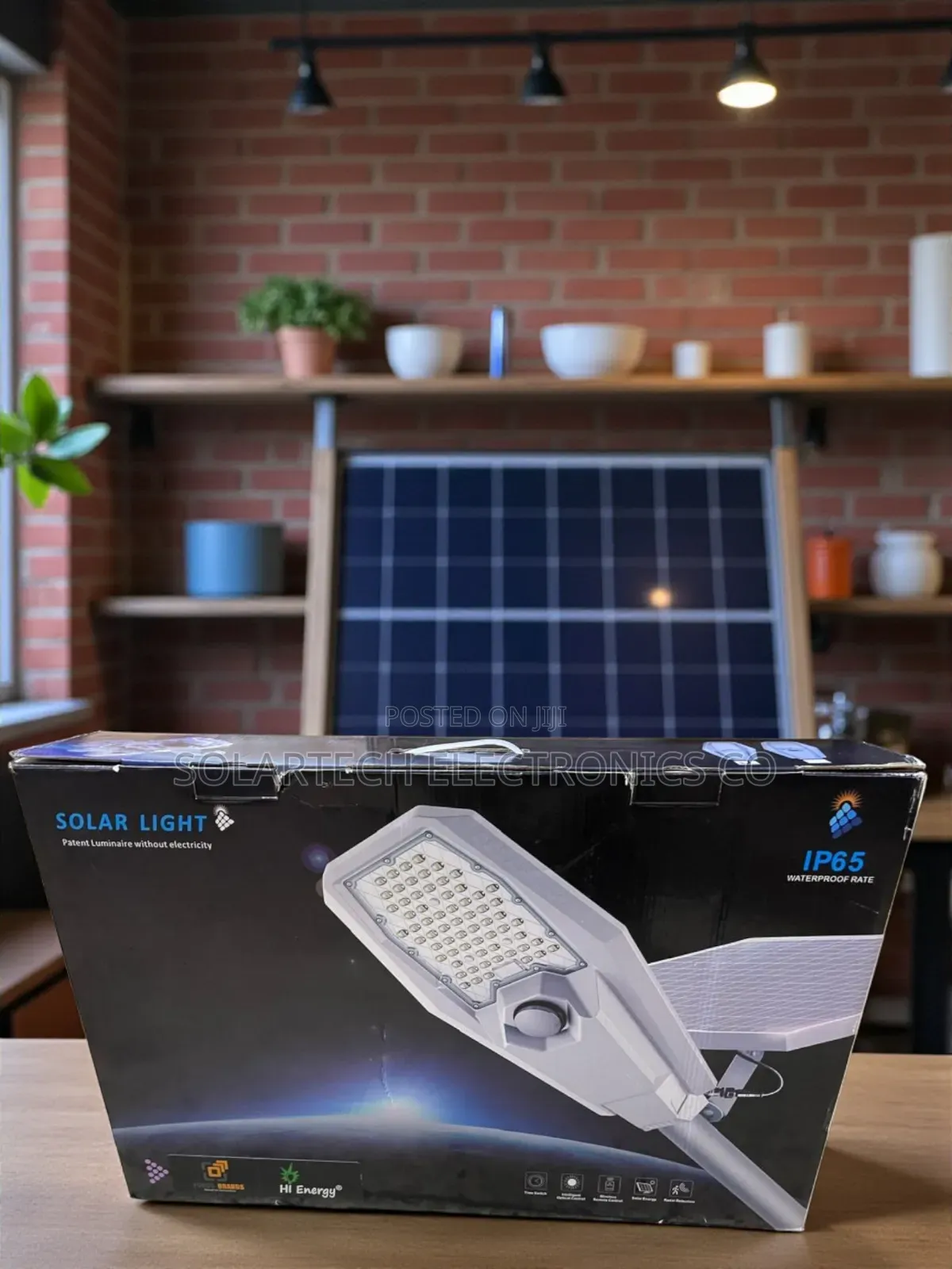 Hi Energy All-in-One Solar Street Light – Ip65 Waterproof