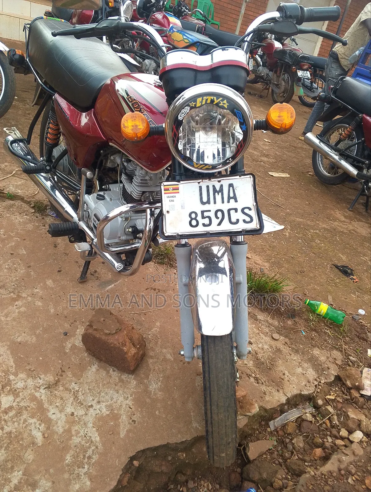 Bajaj Boxer 100 2025 Red