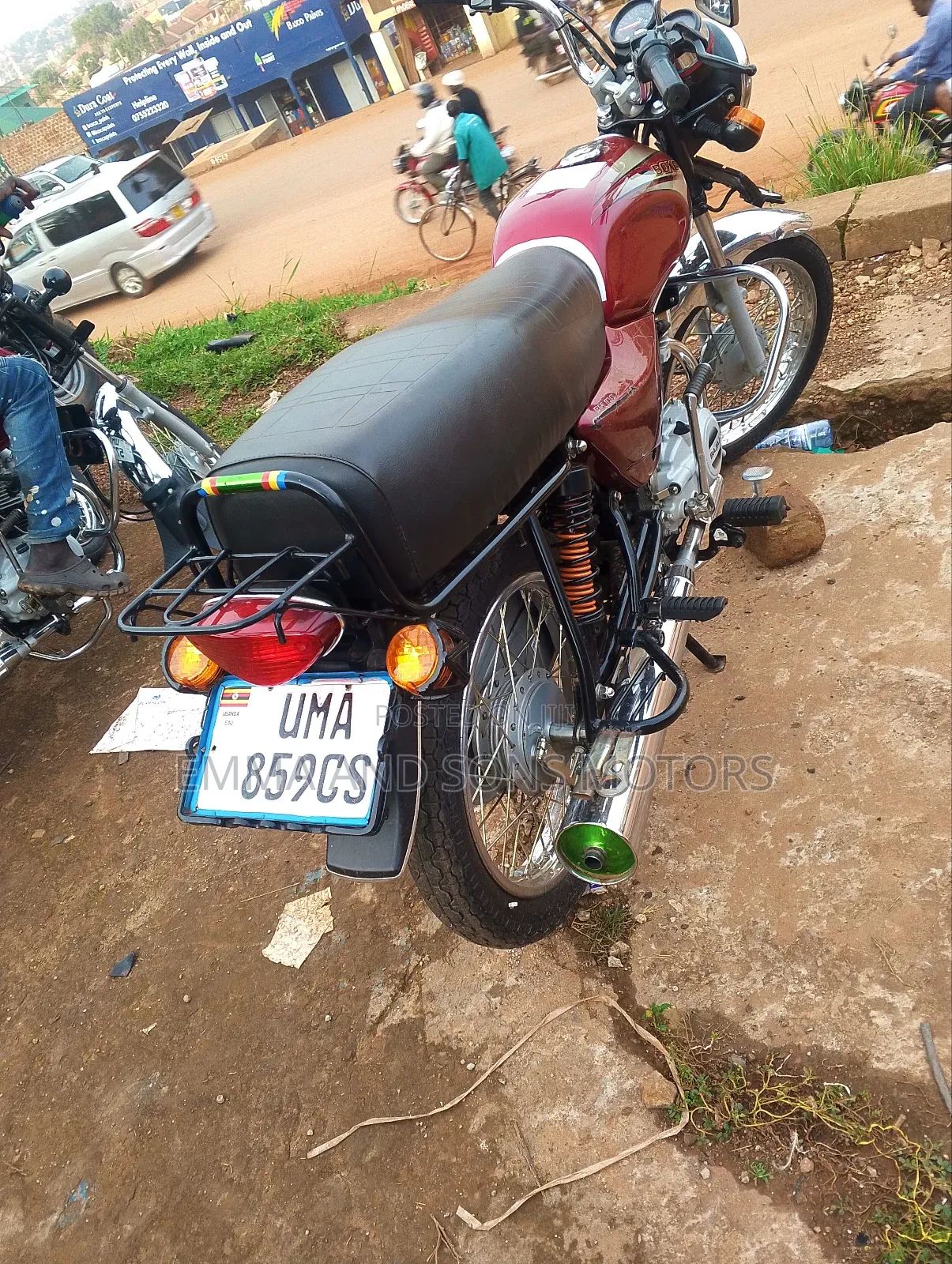 Bajaj Boxer 100 2025 Red