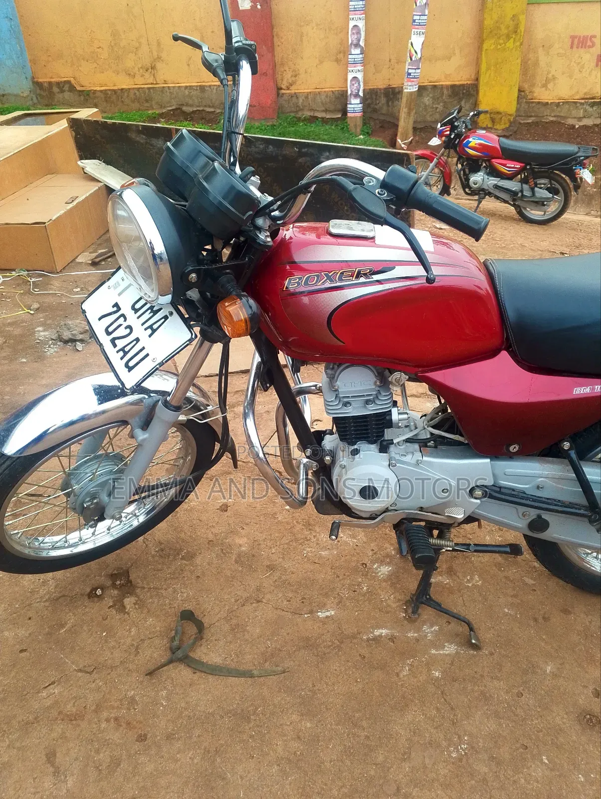 Bajaj Boxer 100 2025 Red