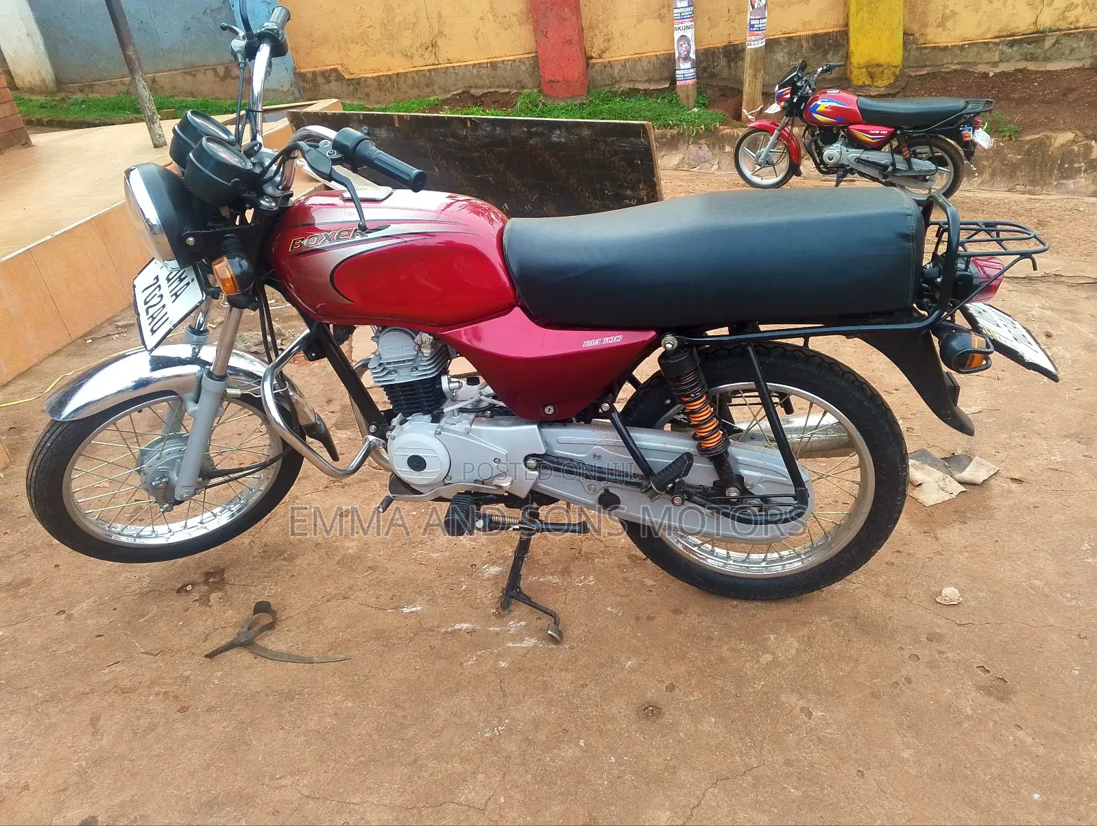 Bajaj Boxer 100 2025 Red