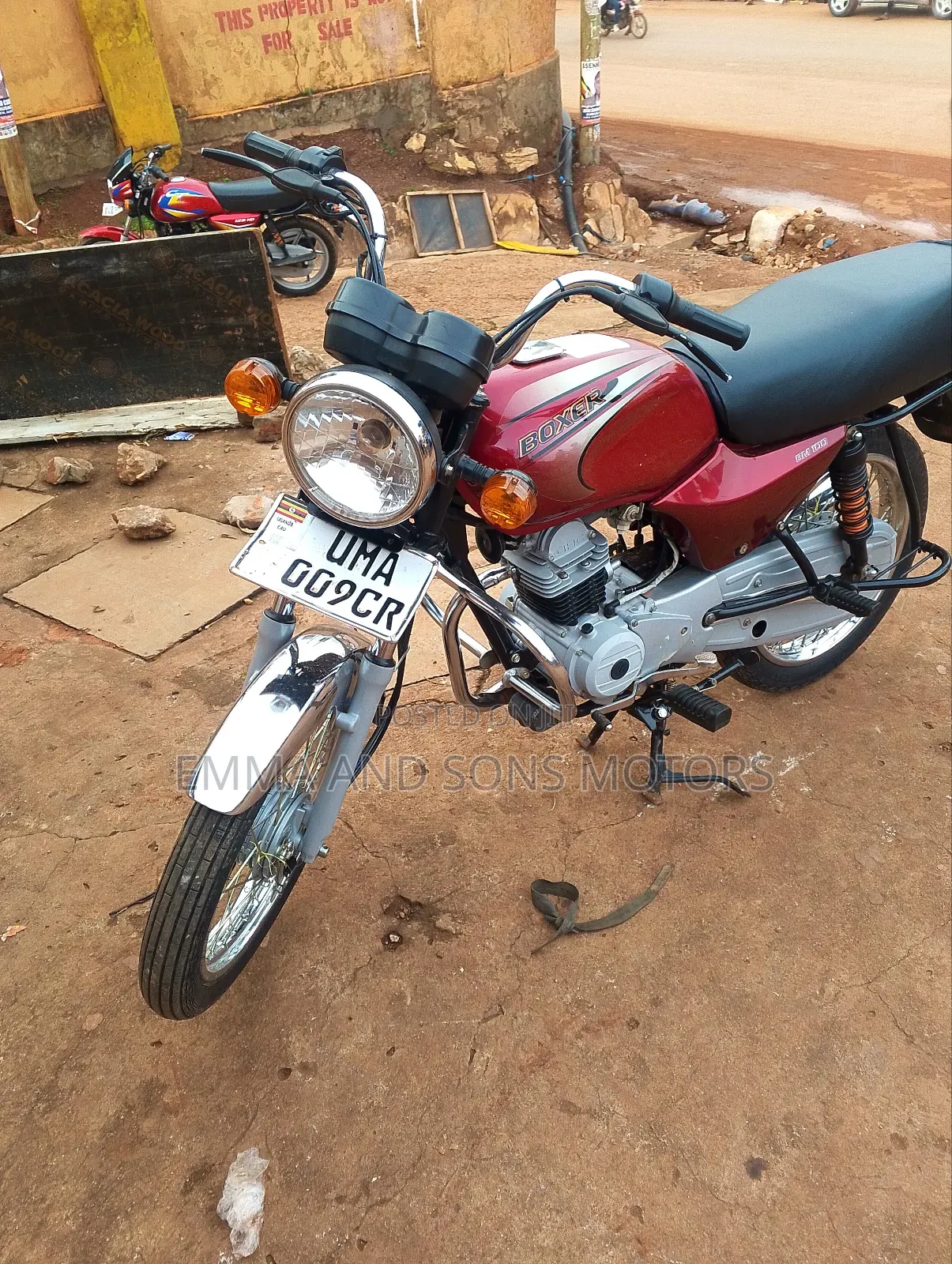 Bajaj Boxer 100 2025 Red