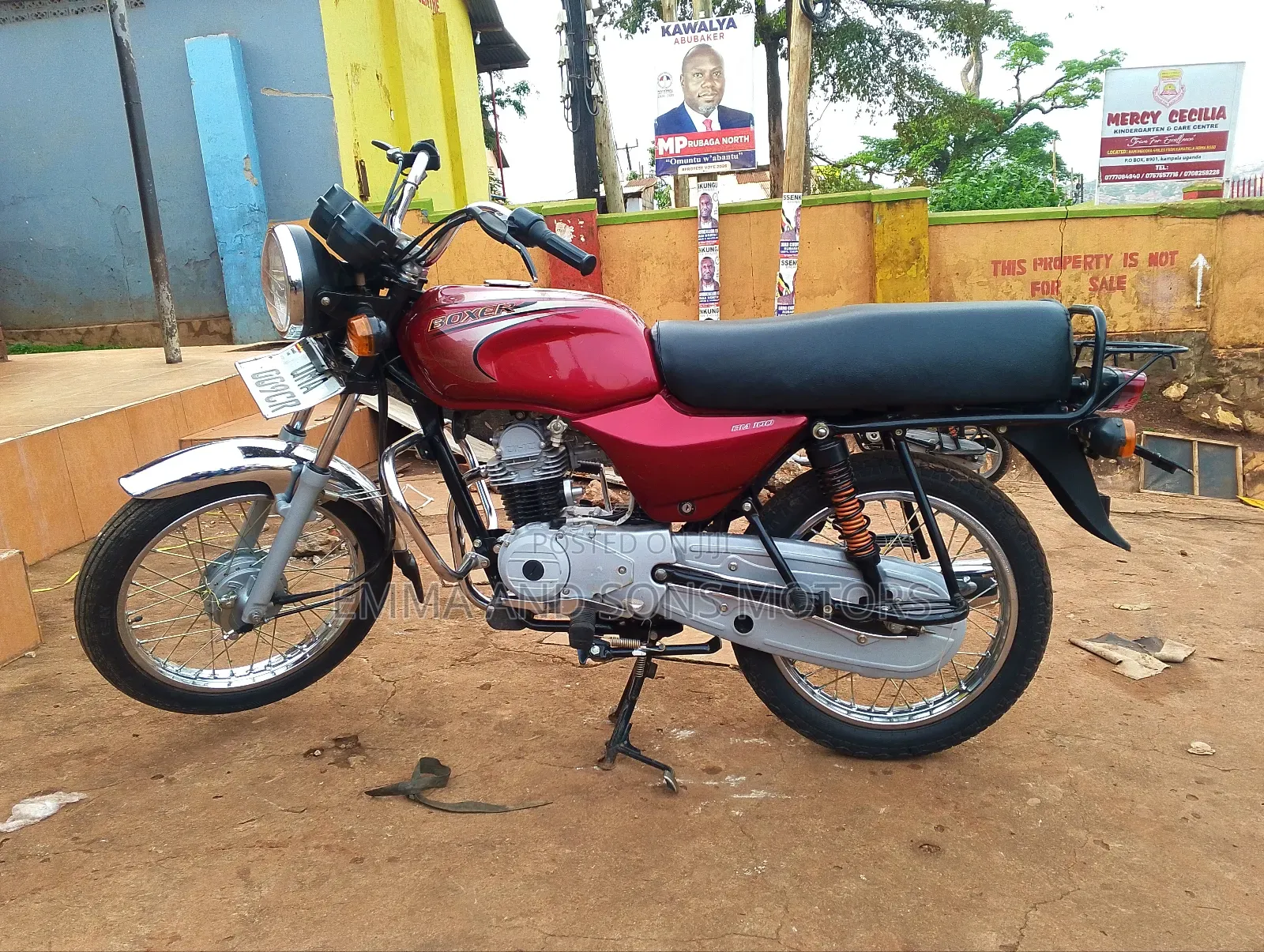 Bajaj Boxer 100 2025 Red