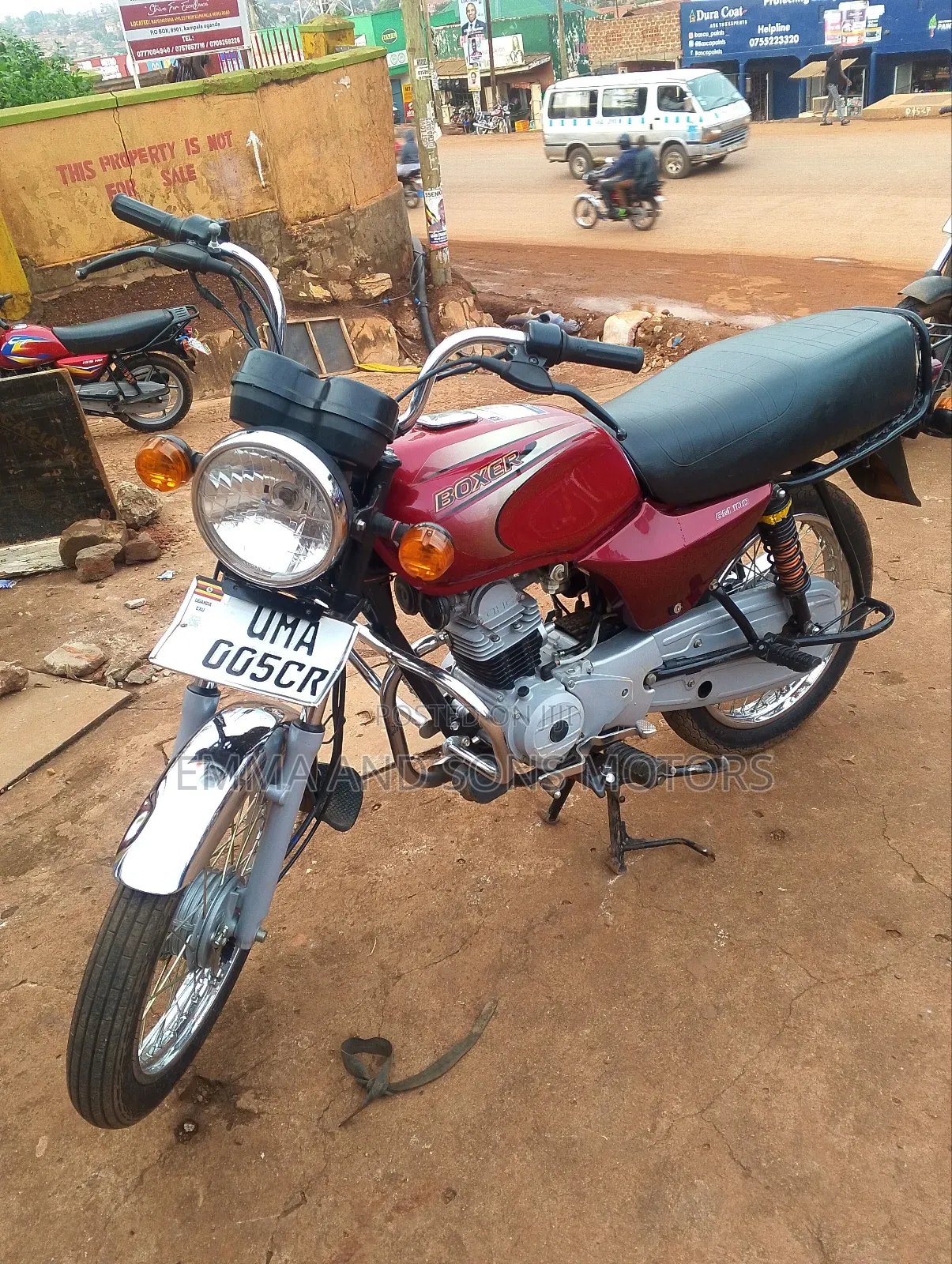 Bajaj Boxer 100 2025 Red