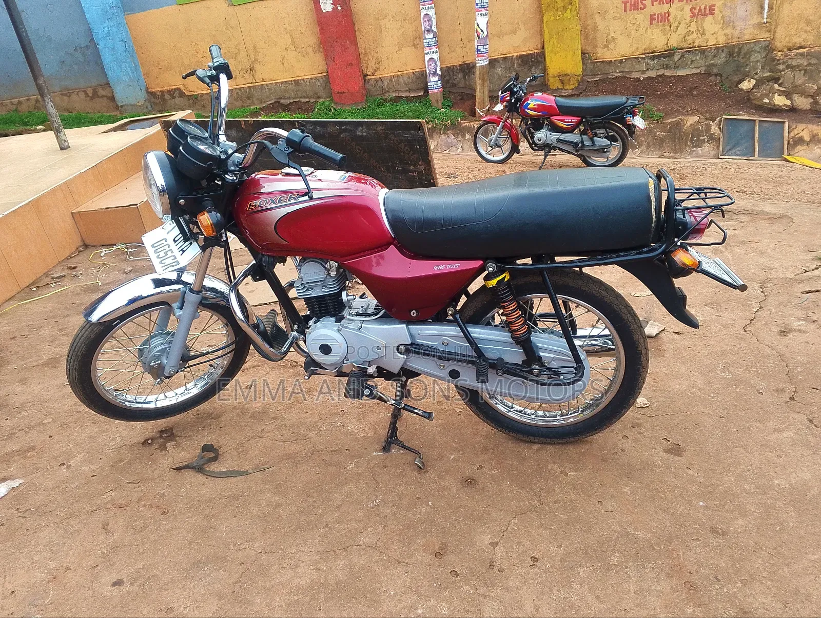 Bajaj Boxer 100 2025 Red