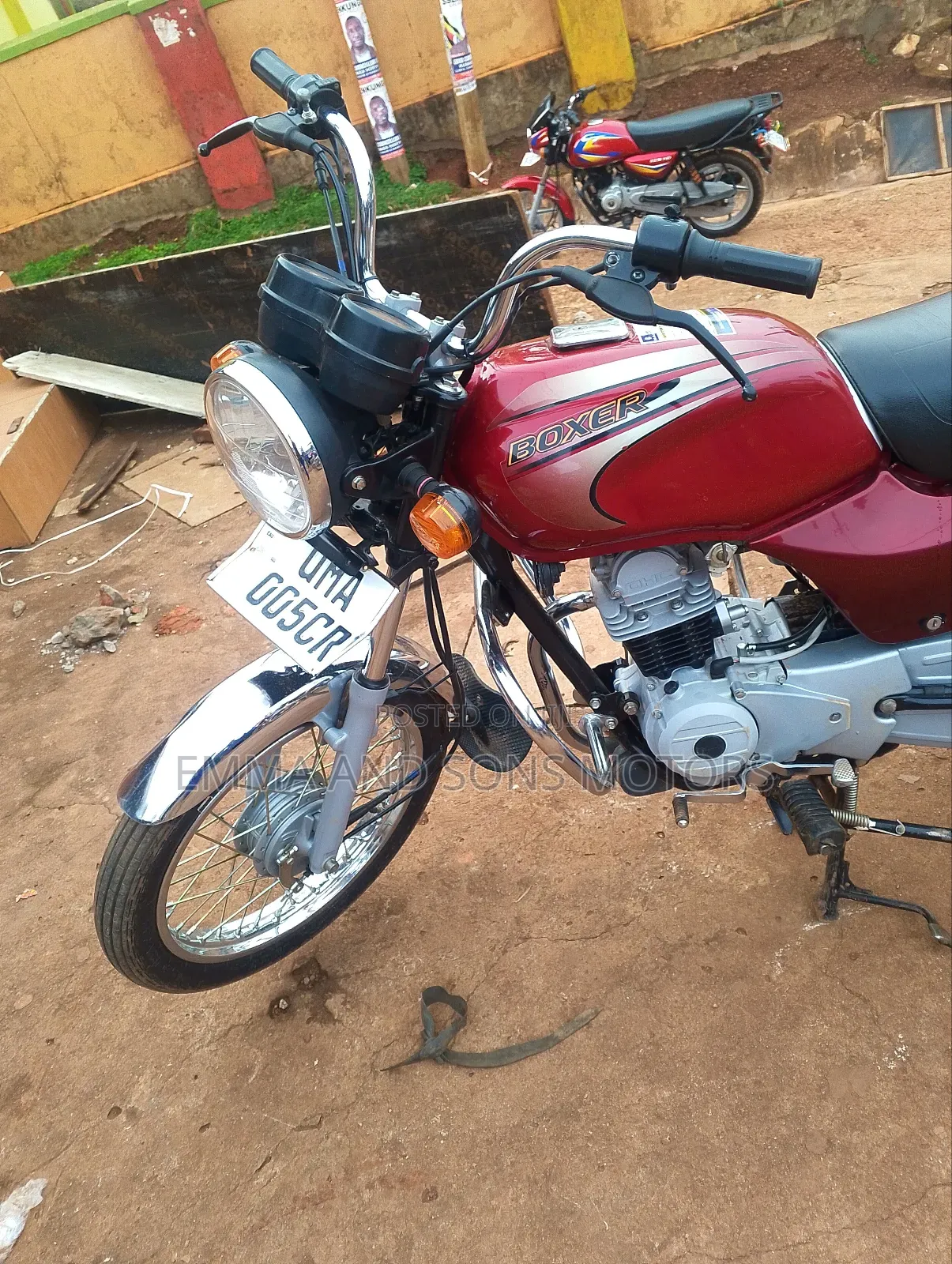 Bajaj Boxer 100 2025 Red