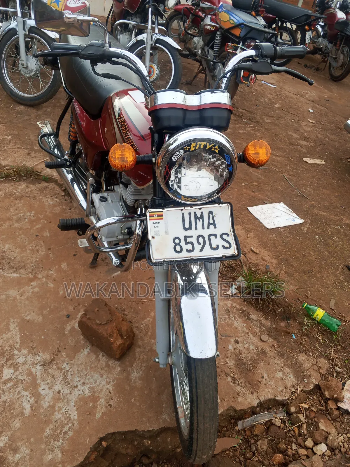 Bajaj Boxer 100 2025 Red