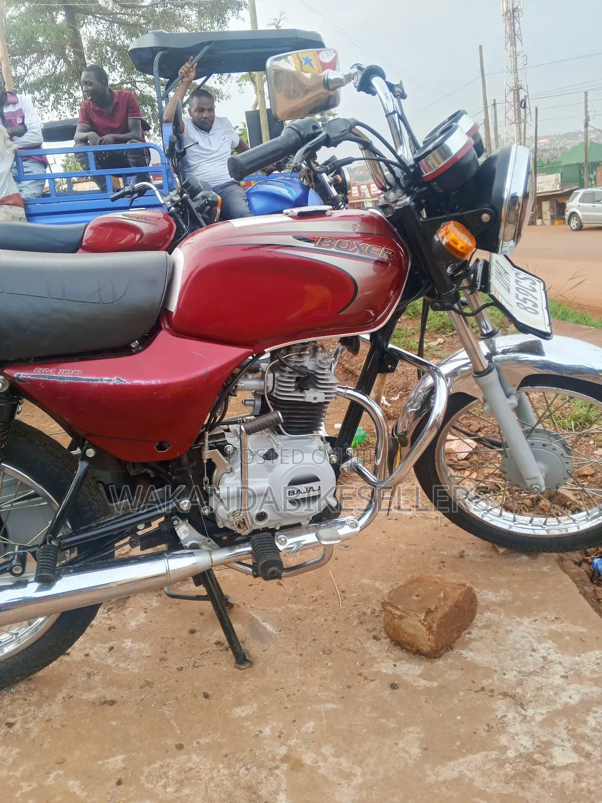 Bajaj Boxer 100 2025 Red