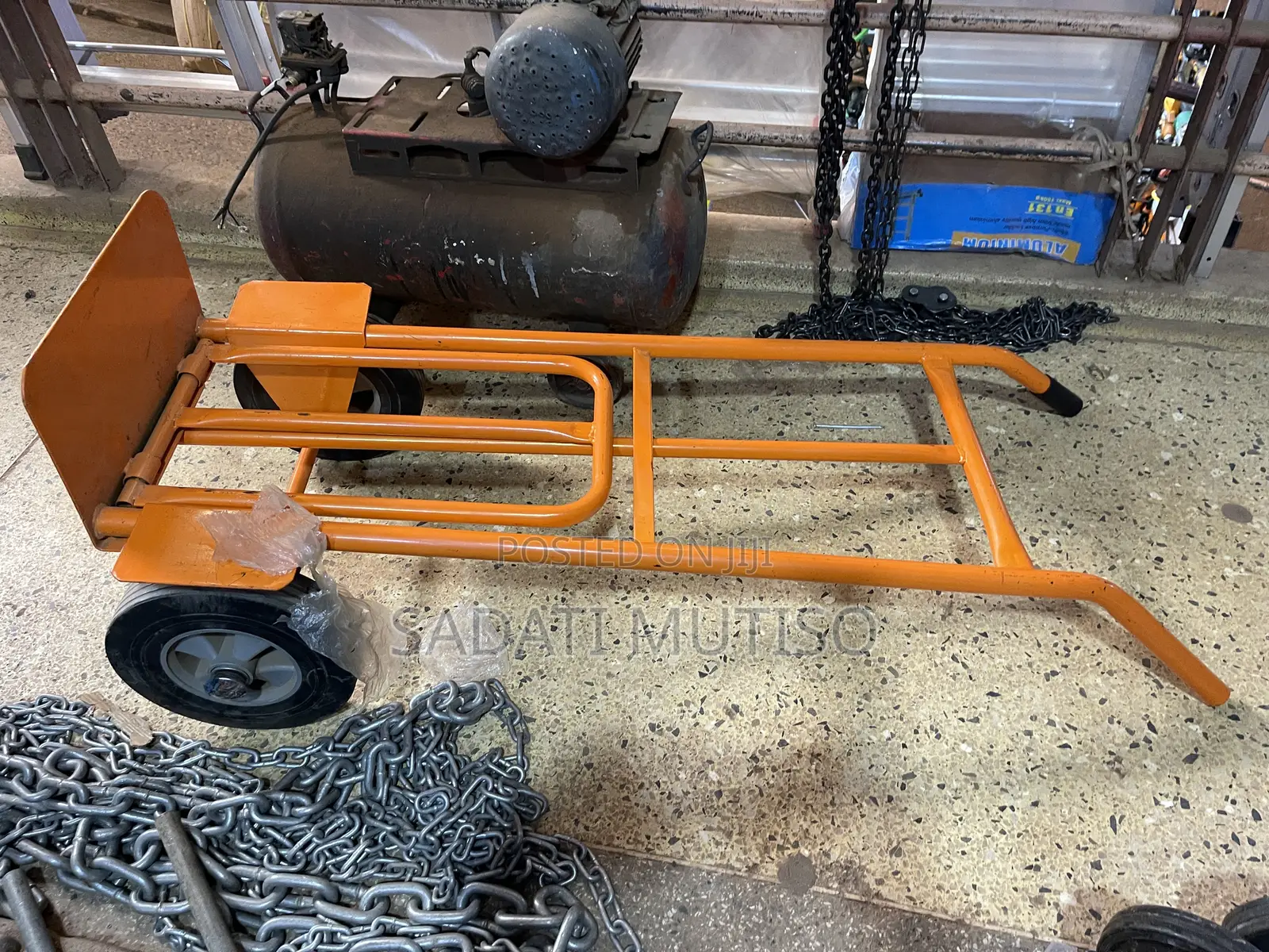 Cargo Trolley or Pallet Trolley.