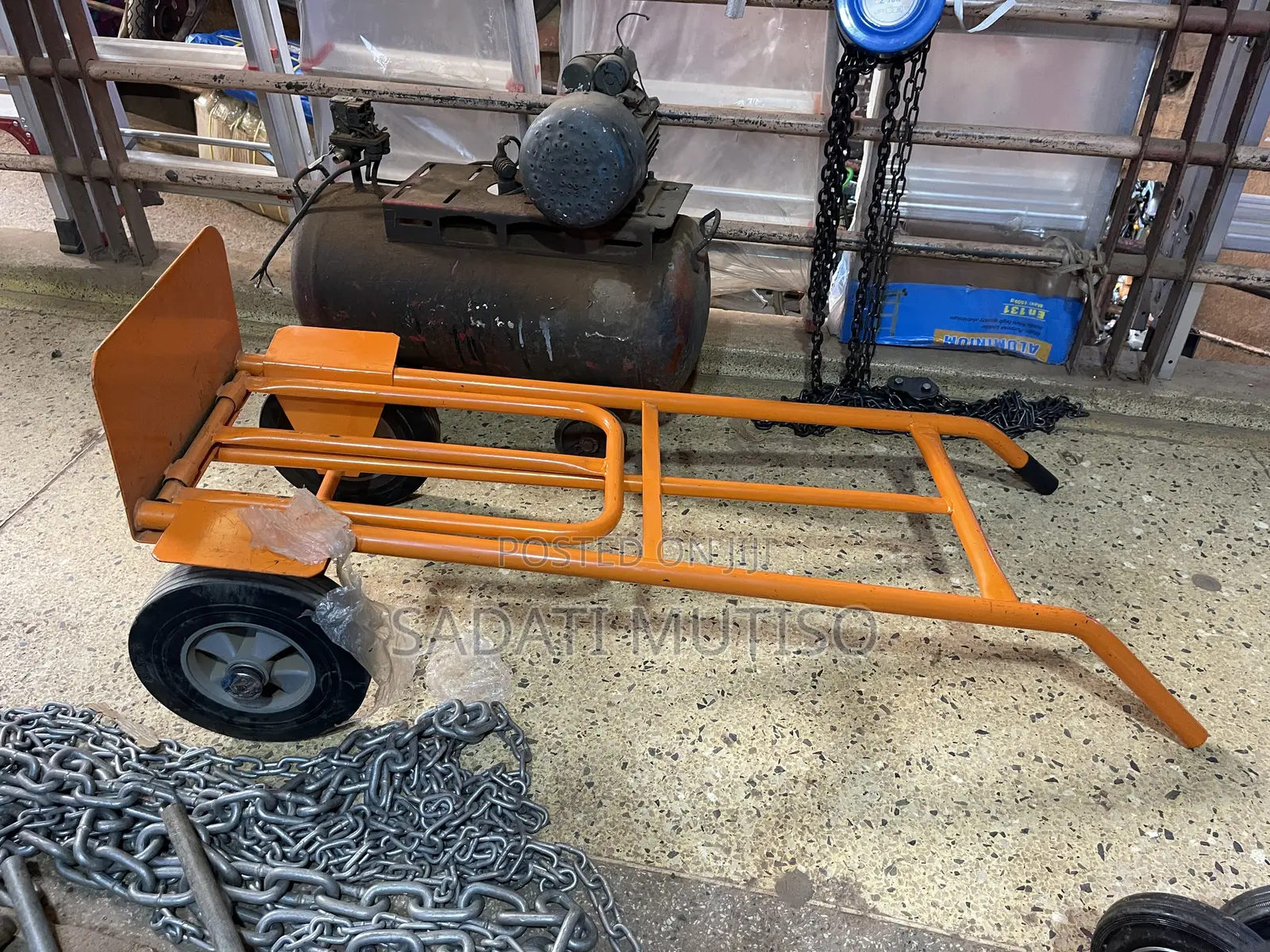 Cargo Trolley or Pallet Trolley.