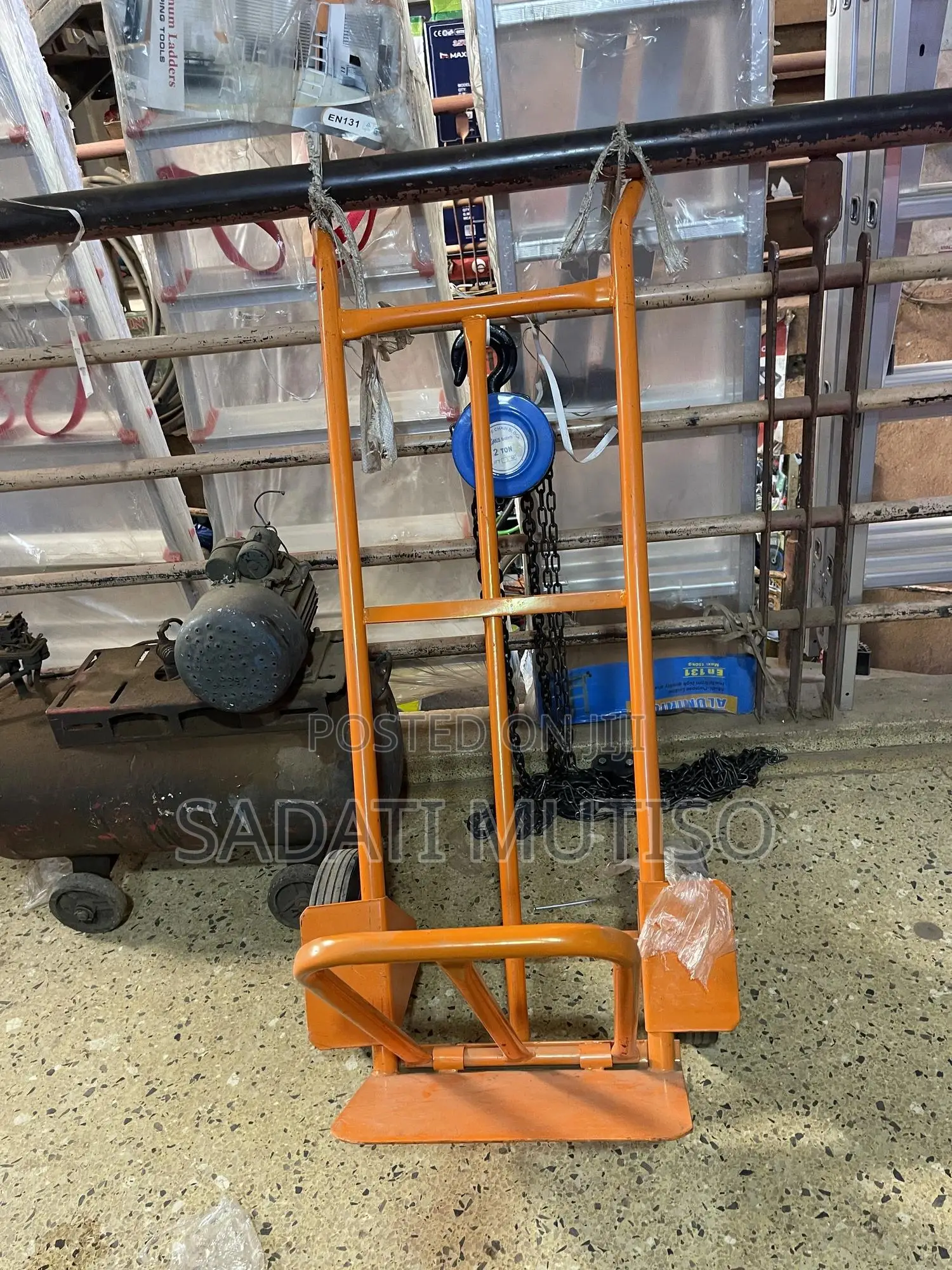 Cargo Trolley or Pallet Trolley.