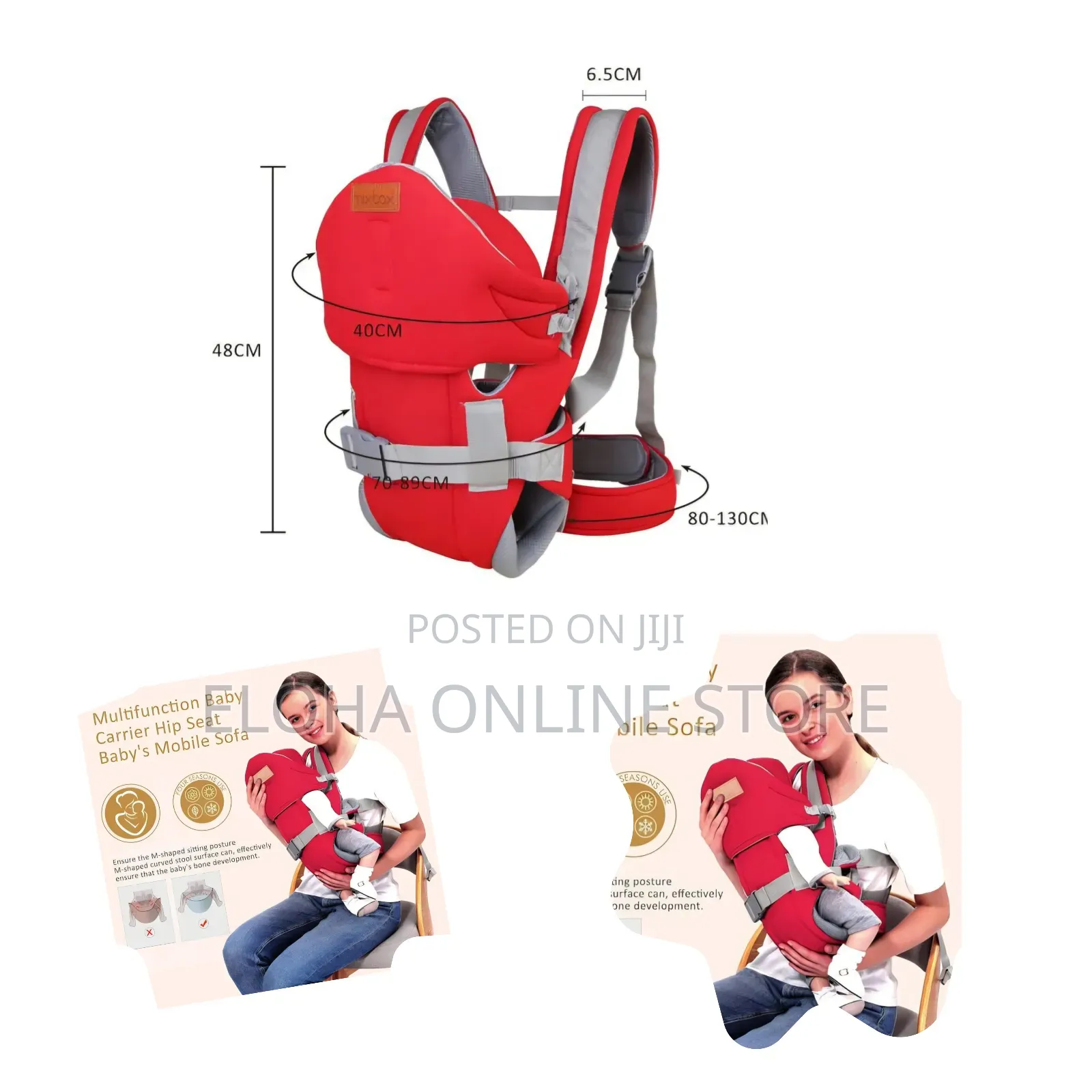 Multifunctional Large Baby Carrier