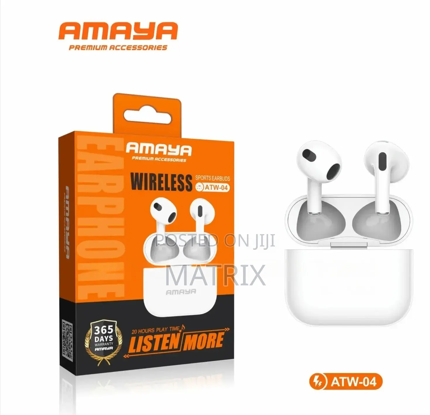 Amaya Atw-04 True Wireless Earbuds