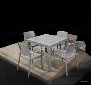 Hybrid Plastic Table and Chairs Plastic Table and Chairs Set