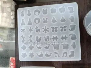 Epoxy~Resin Silcon Molds for Designing 3d, Ornaments