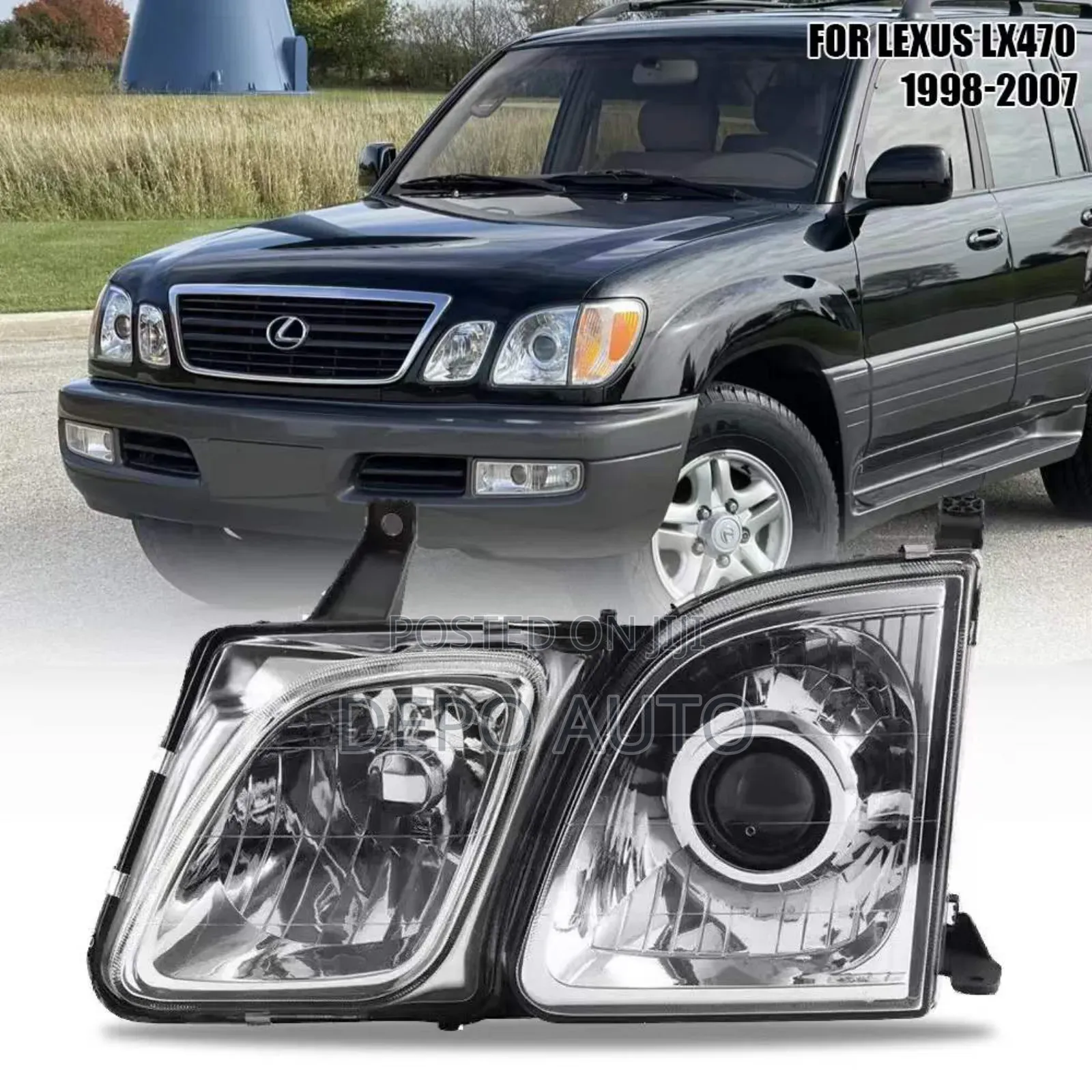 New Headlamp for Lexus Cygnus