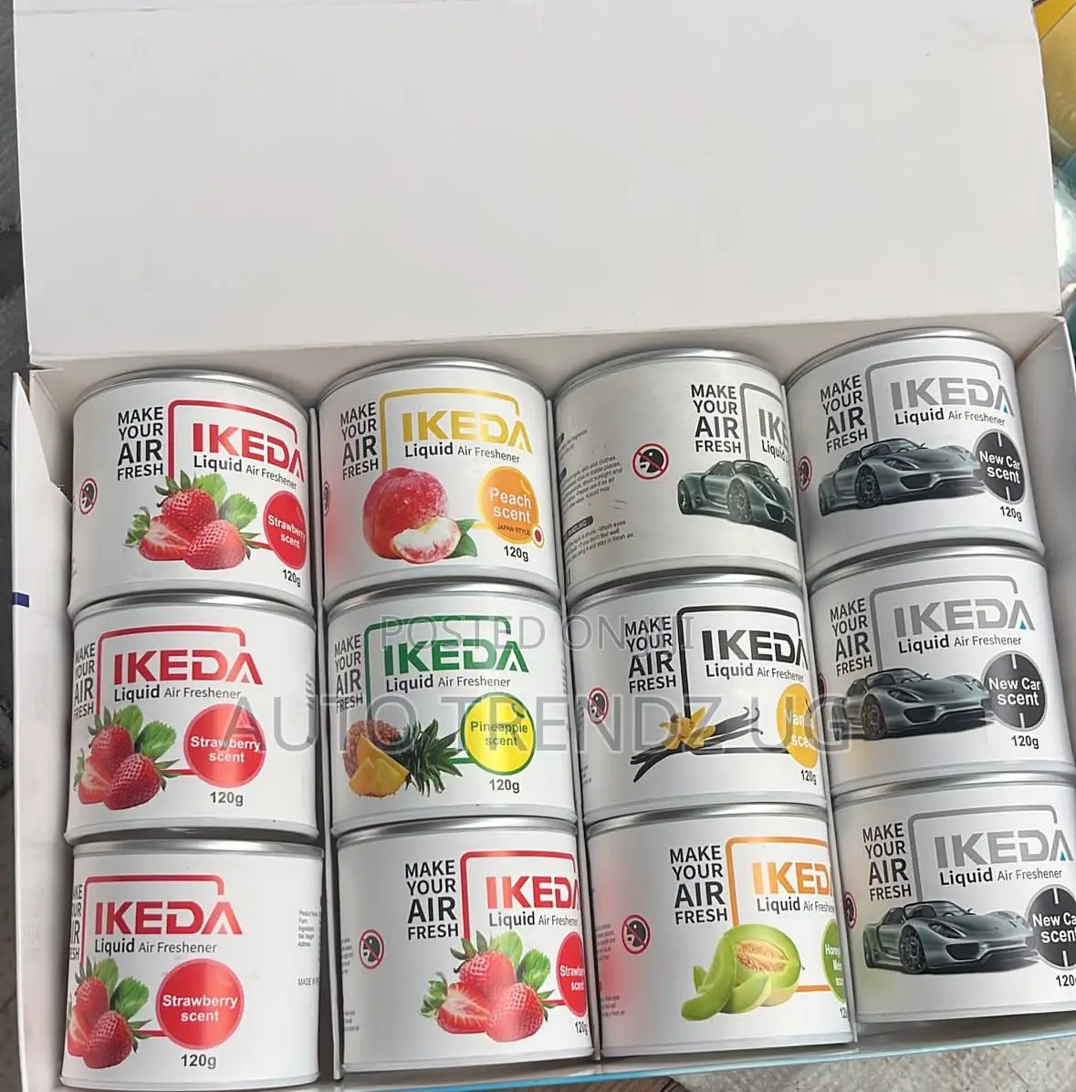 Ikeda Car Air Freshener | Long Lasting | 6+ Months | Premium Scent