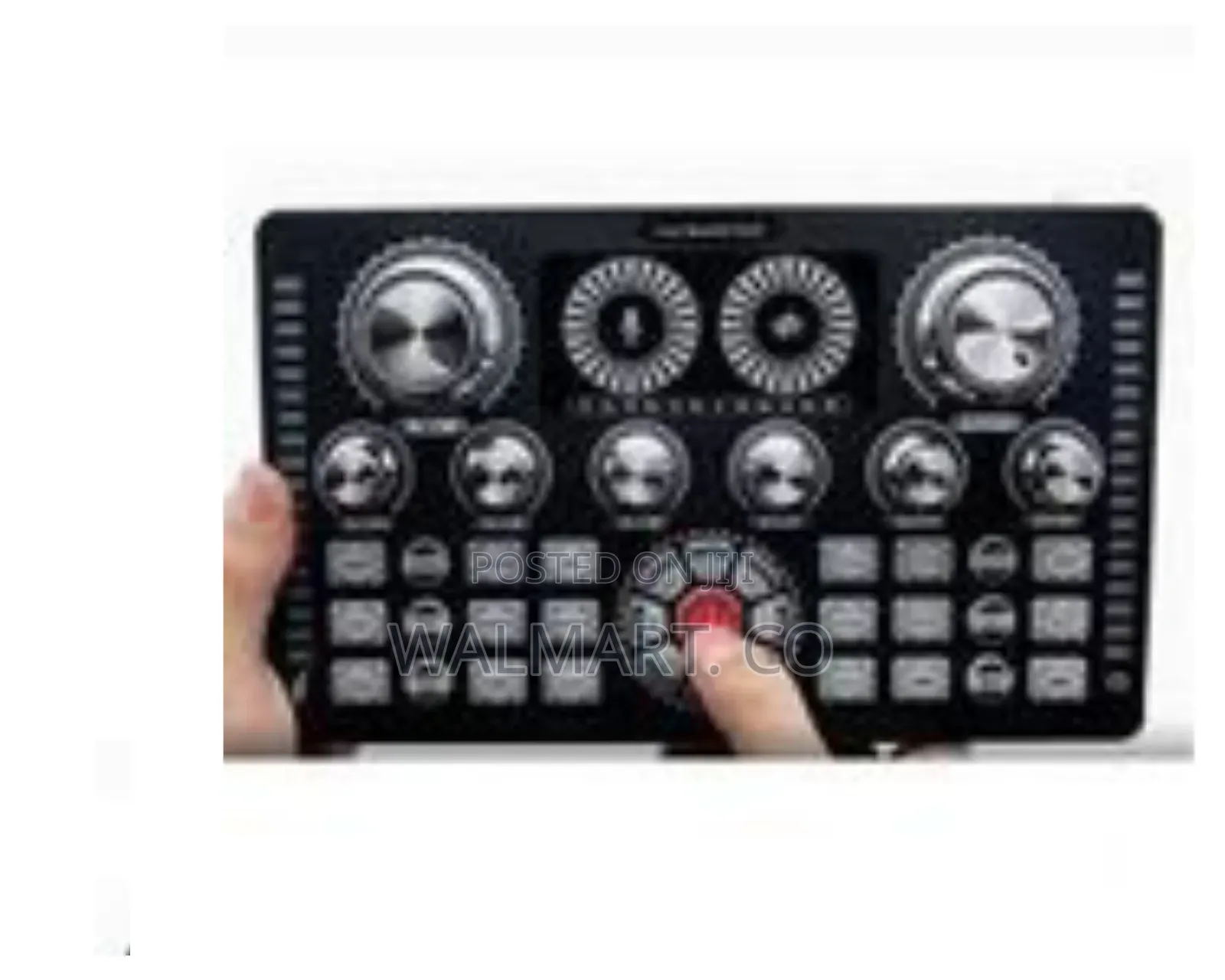Q7 Soundcard With 48v Studio Record Mic,Voice Changer,Live Streaming