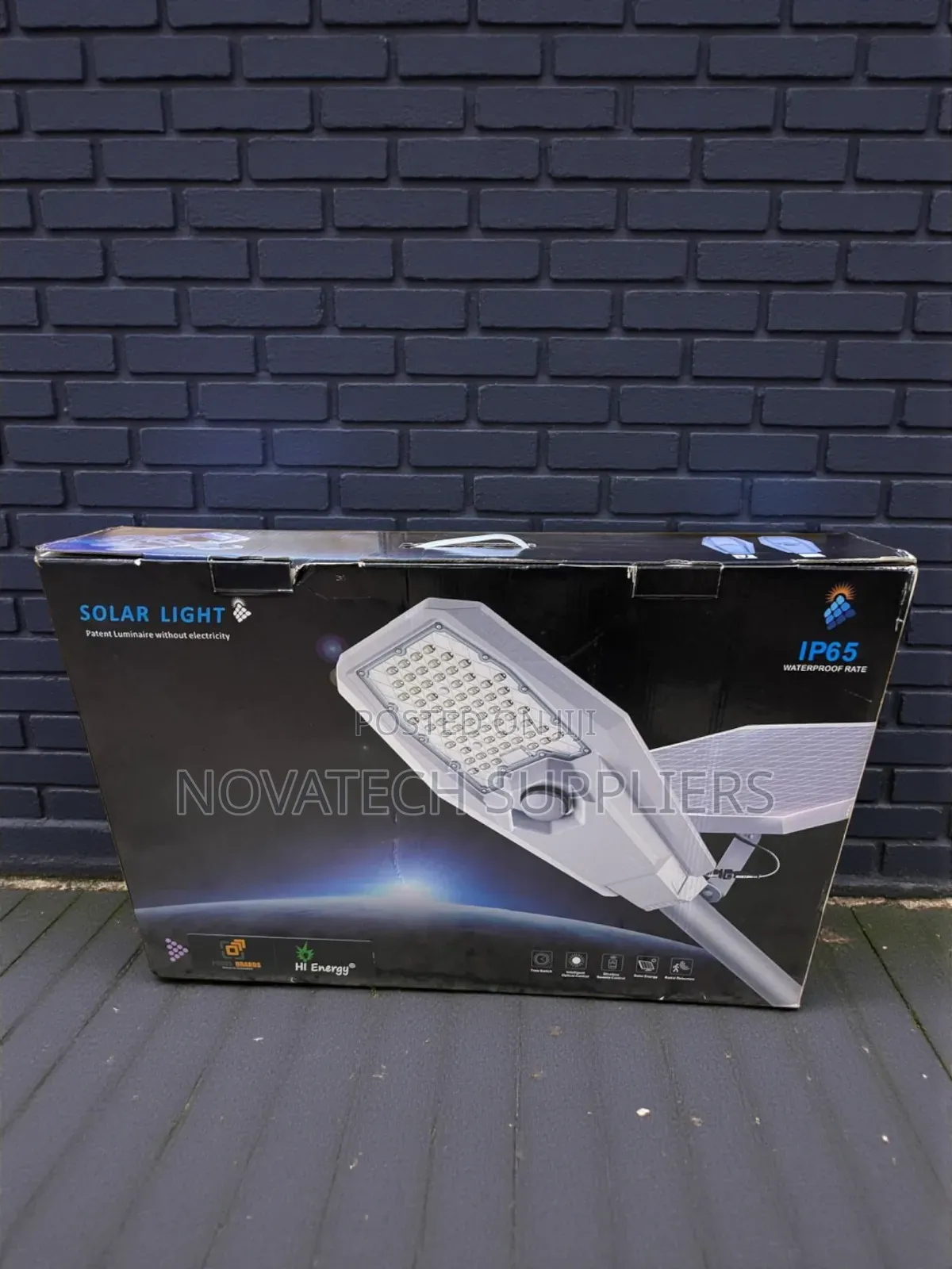 Hi Energy 400w Solar Street Light – High Power Outdoor Lighting