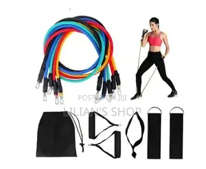 Resistance Bands Set - 11pc, Exercise Bands for Men/Women
