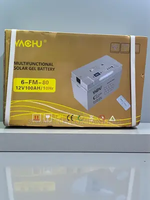 Yachu Maintenance-Free Solar Gel Battery 100ah/ Multifunctional