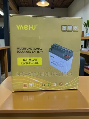 20ah Solar Gel Battery – All-in-One With Controller Inverter