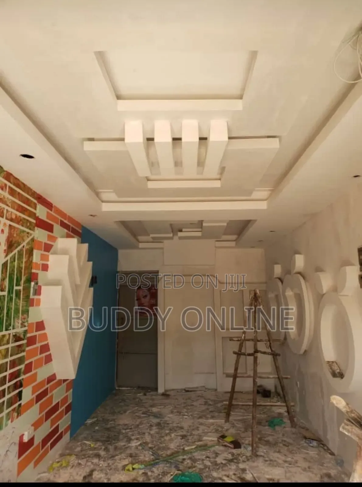 Gypsum and Tv Wall Unit