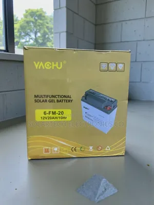 20ah All-in-One Solar Gel Battery for Lighting Charging