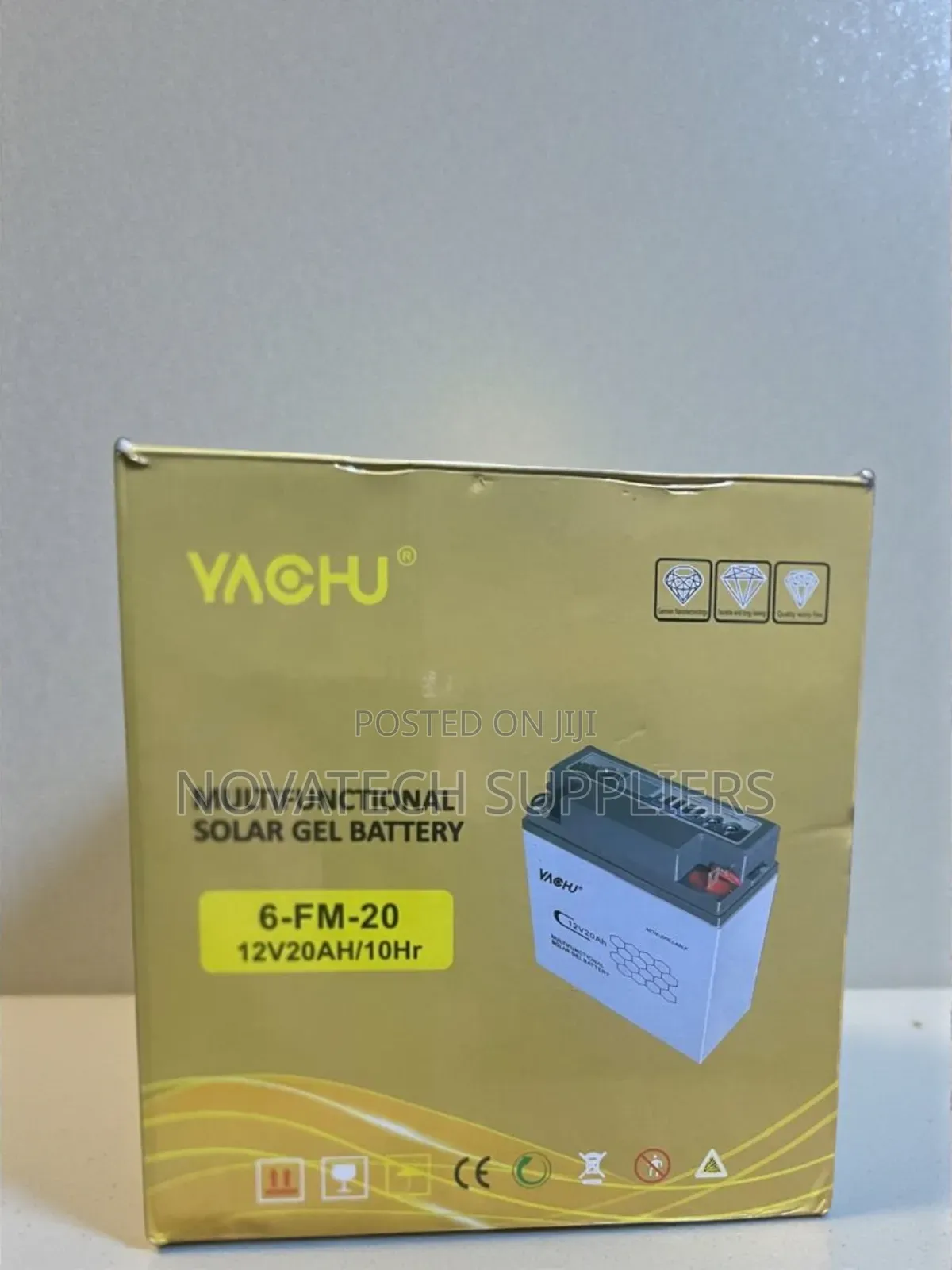 20ah Solar Energy Storage Gel Battery – Integrated Inverter