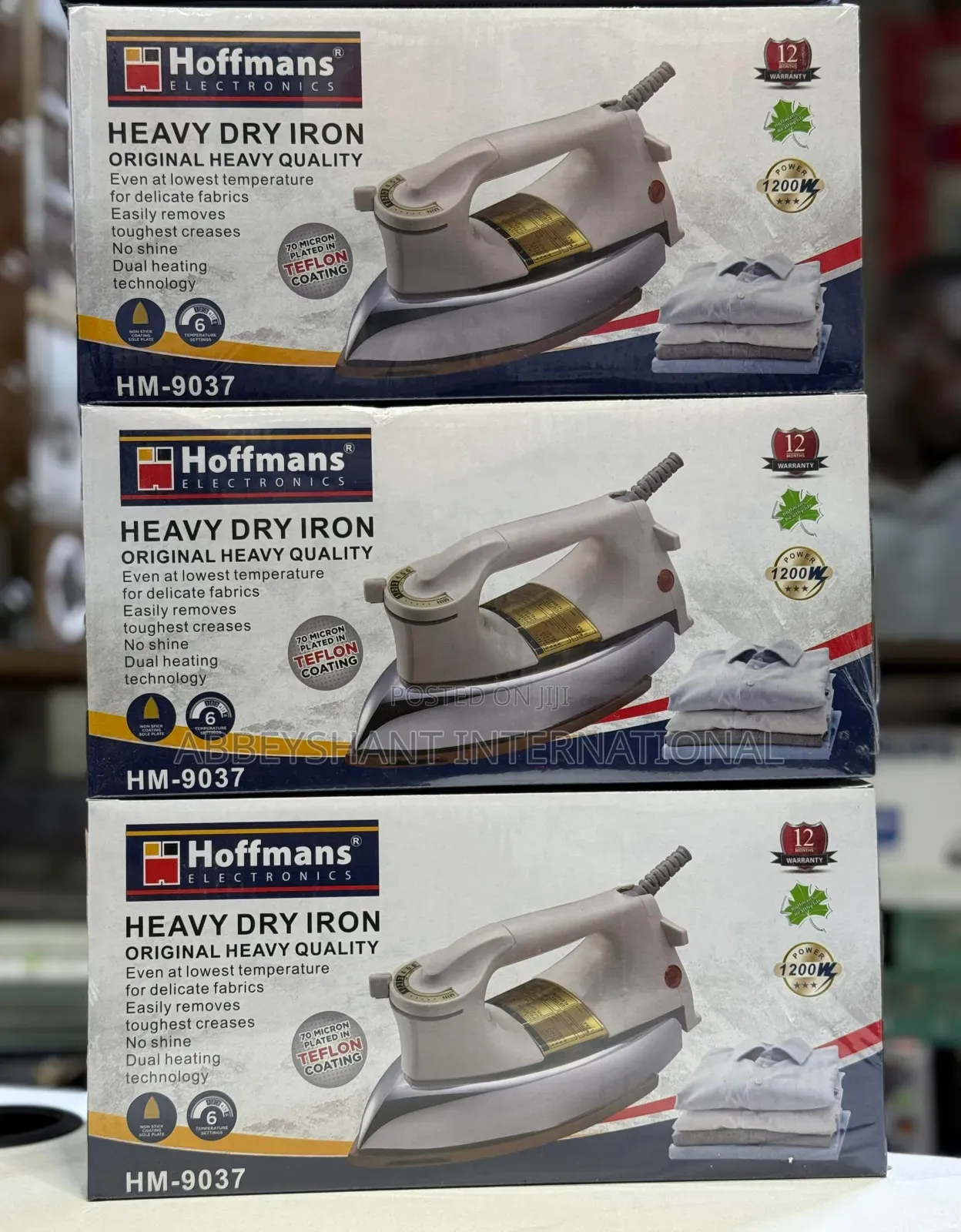 Heavy Dry Iron/Hoffman Heavy Flat Iron