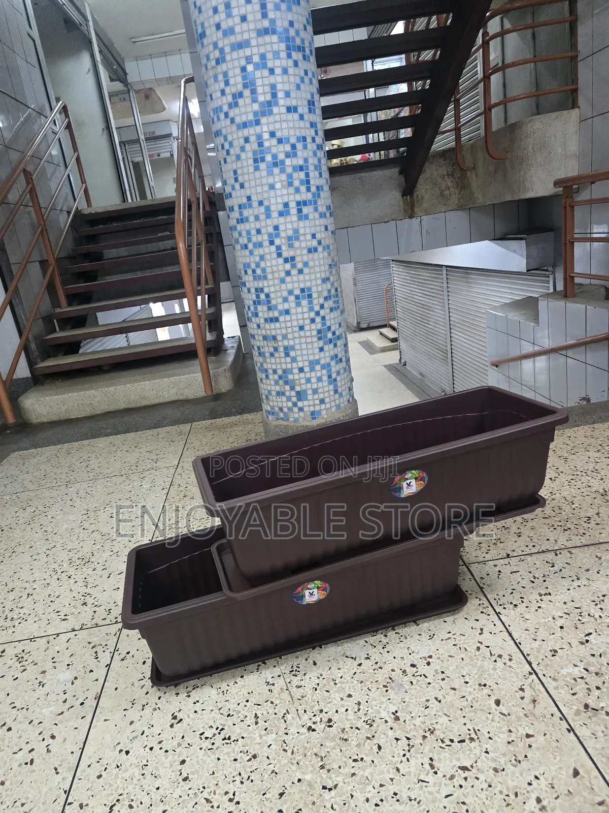 Rectangle Plastic Flower Pots