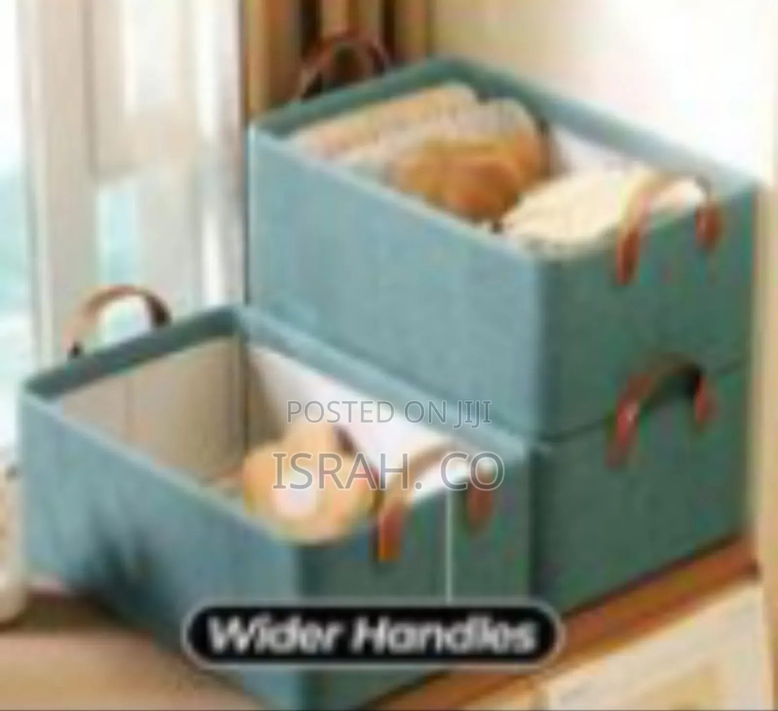 Stylish Foldable Fabric Storage Bins