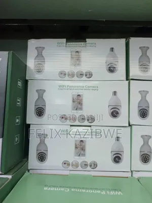 Panorama Wireless Video Surveillance Light Blub Camera Wifi 360°
