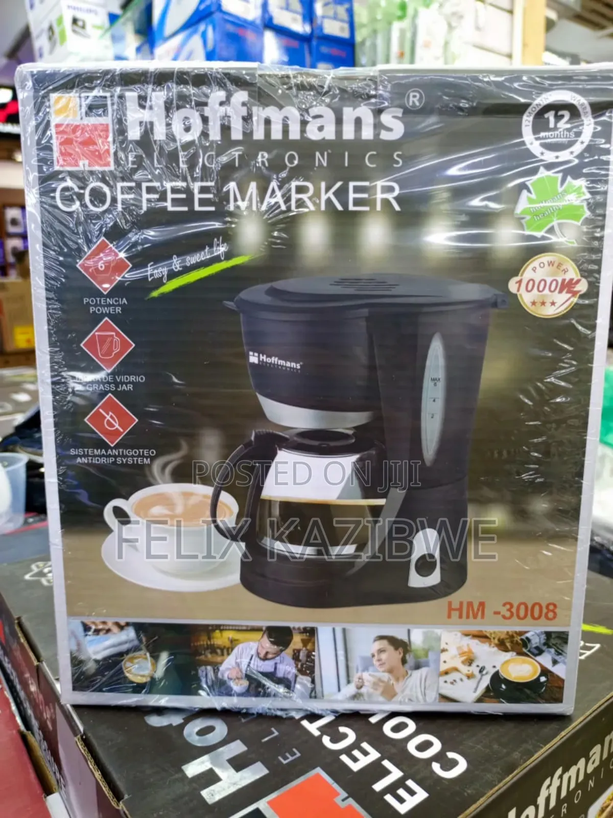 Hoffman Coffee Maker.