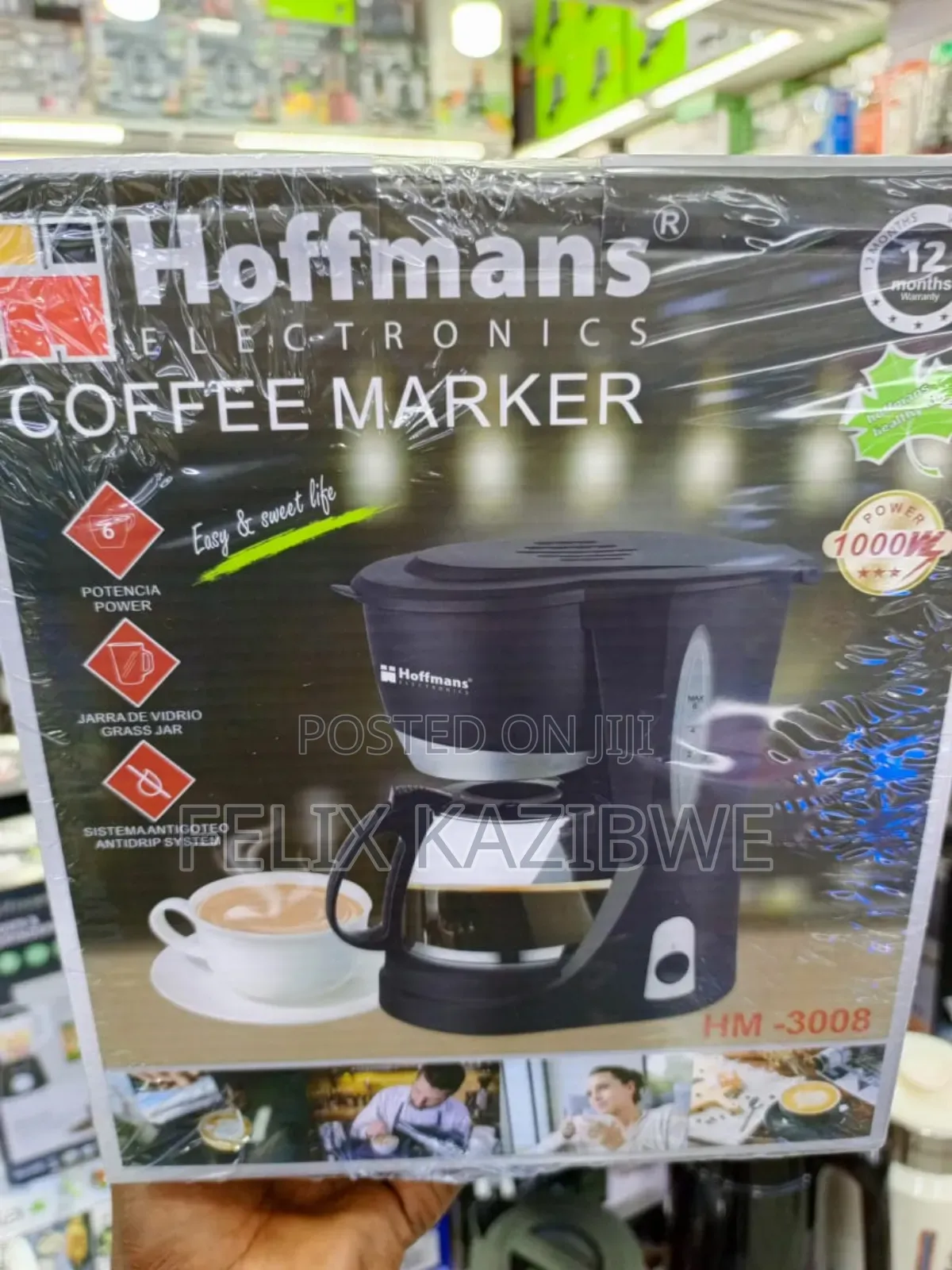Hoffman Coffee Maker.