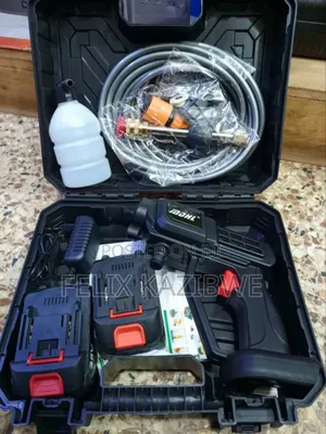 Double Battery Car Washer.